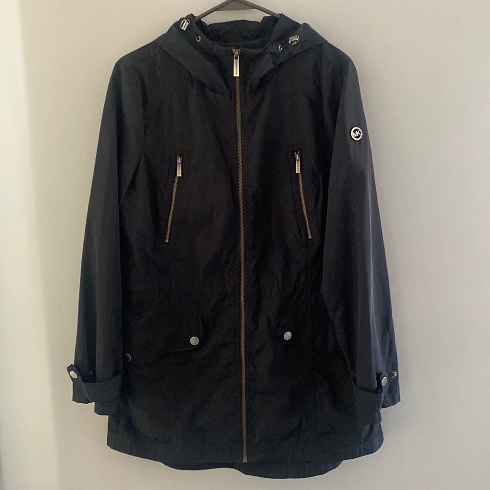 Lightweight coat, black, M